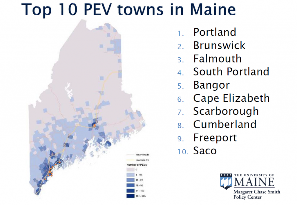Maine's Electric Vehicles and Infrastructure Needs Margaret Chase