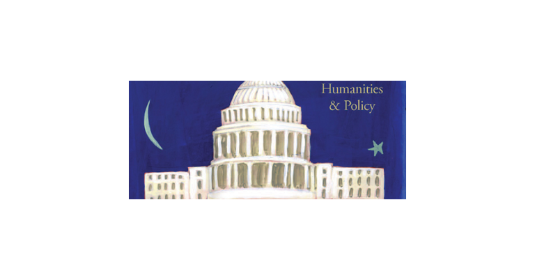 Maine Policy Review Volume 24 number 1 cover depicting the U.S. capitol building to represent a Maine Policy Matters episode that contains an interview with Liam Riordan on democracy and the humanities.