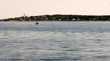 Gulf of Maine as seen from a Whale Watching boat.