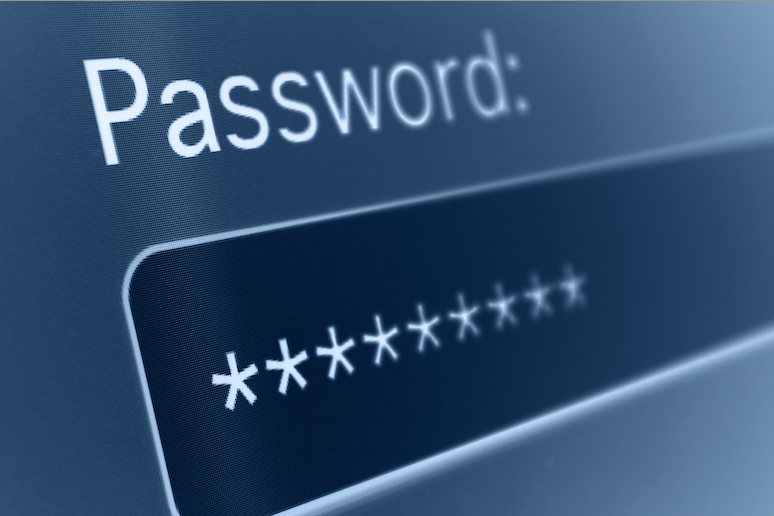 Password login box.