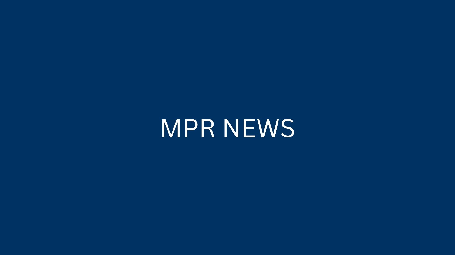 MPR News Banner